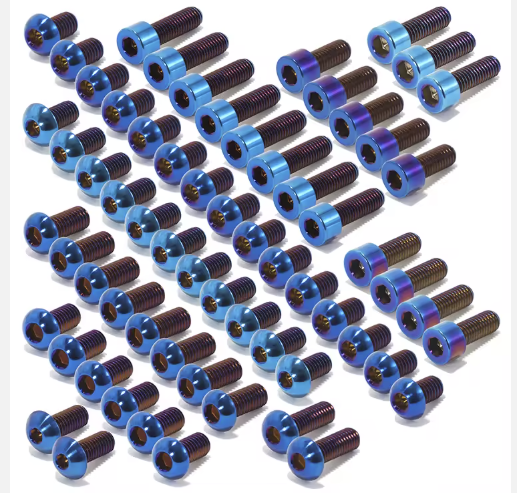 High Precision Motorcycle Titanium Full Screws Bolts Set for Talaria Sting