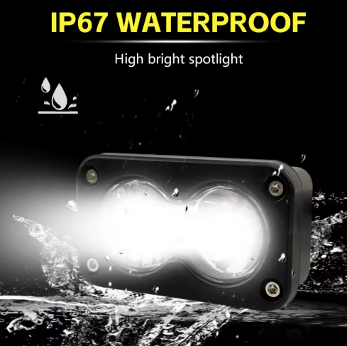 20W White/Yellow Motorcycle LED Row Light Kit Motorcycle Headlight For SURRON Light Bee S X