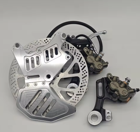 For Surron Ultra Bee Parts Rear Brake Assembly Dual Caliper Kit OEM Caliper Brake Conversion Adapter for Surron Light Bee