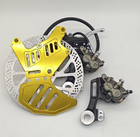 For Surron Ultra Bee Parts Rear Brake Assembly Dual Caliper Kit OEM Caliper Brake Conversion Adapter for Surron Light Bee