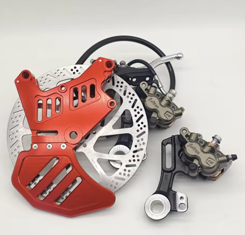 For Surron Ultra Bee Parts Rear Brake Assembly Dual Caliper Kit OEM Caliper Brake Conversion Adapter for Surron Light Bee